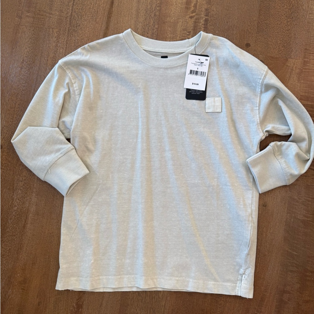 Cotton On Kids Long Sleeve Tee - Light Gray